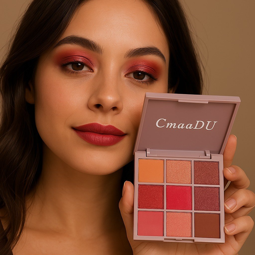 9 Nude Color Eyeshadow Palette